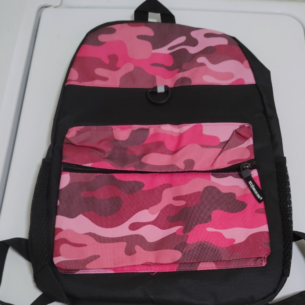 Pink Camo Backpack